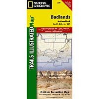 Badlands Topo Map 749717012394