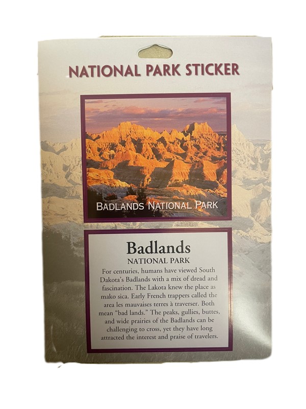 Sticker 67363 Badlands National Park 67363.